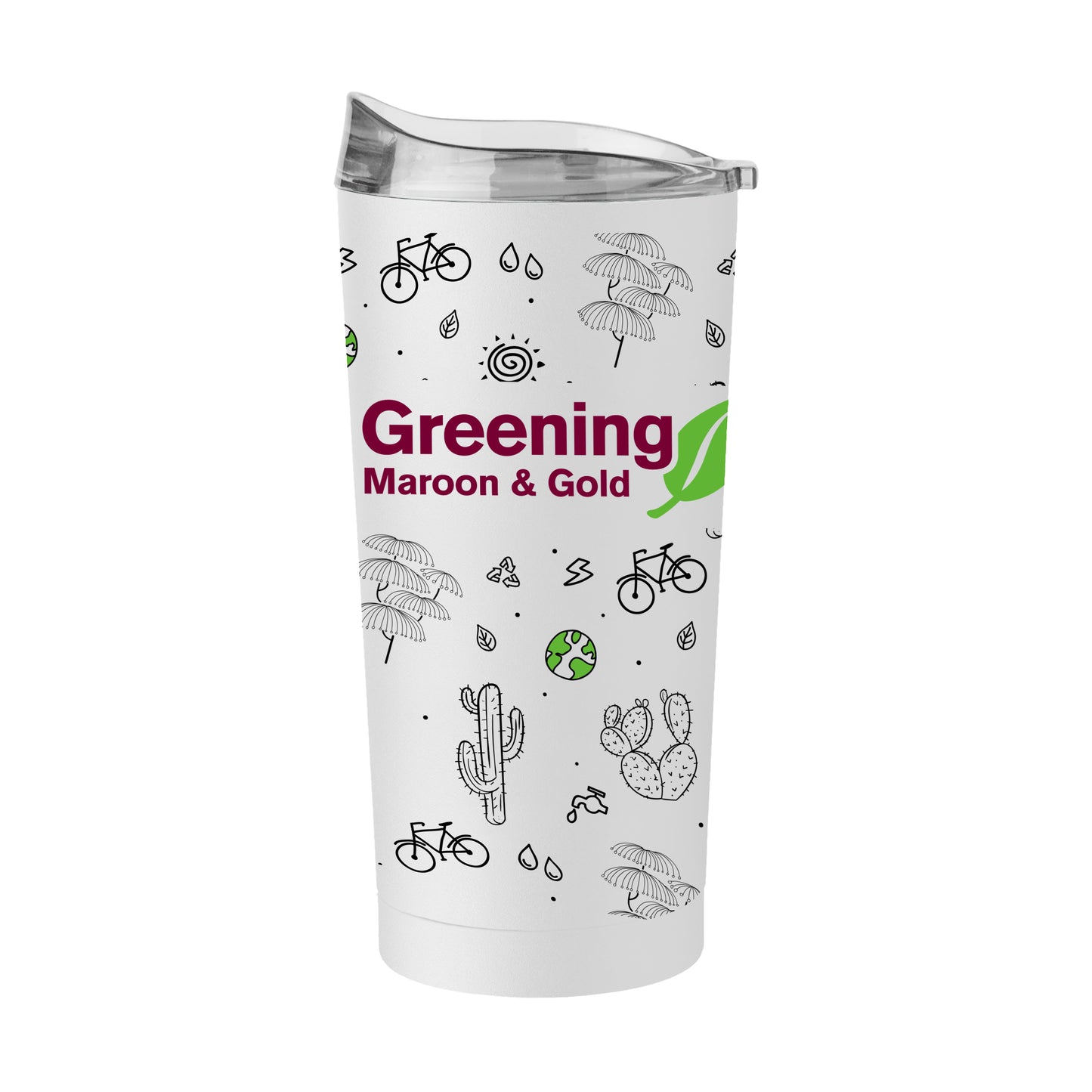AZ State Earth Day 20oz Indu Powder Coat Tumbler
