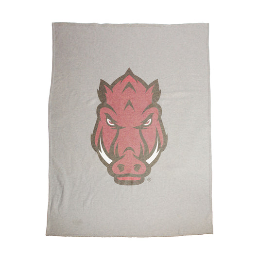 Arkansas Oversized Logo Sublimated Sweatshirt Blanket