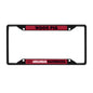 Arkansas License Black Trinity Plate Frame