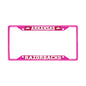 University of Arkansas-Pink License Plate Frame