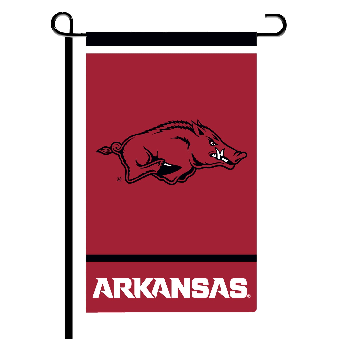 Arkansas Garden Flag 12x18