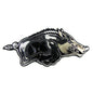 University of Arkansas Plastic Chrome Emblem