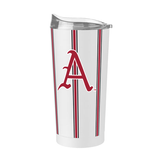 Arkansas 20oz Thin Stripe Powder Coat Tumbler