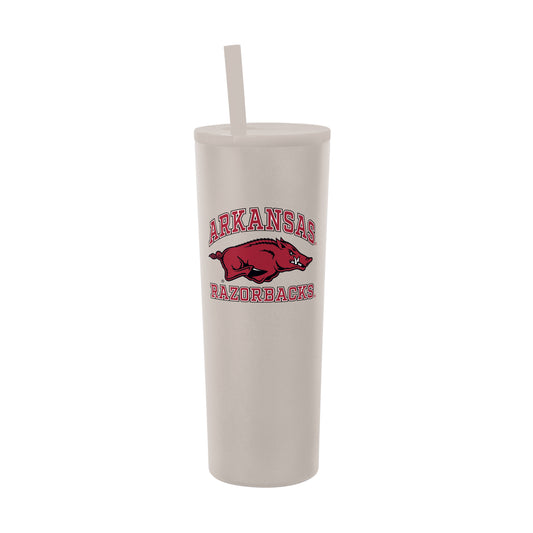 Arkansas 30oz Athletic SS Straw Tumbler