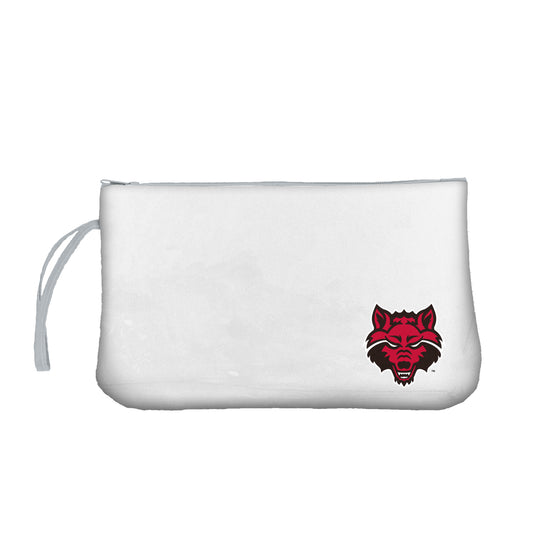 Arkansas State Clear Wristlet