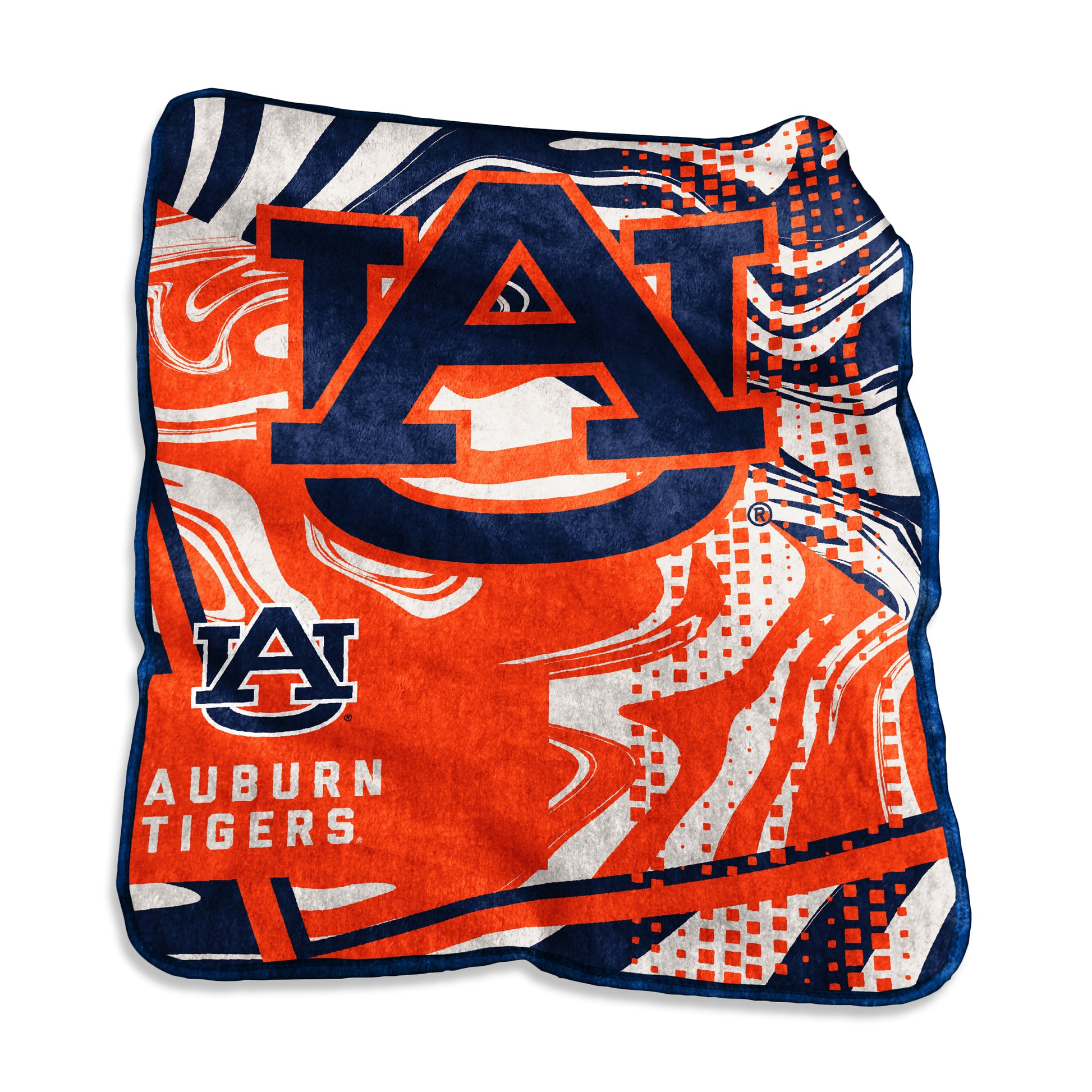 Auburn Swirl Raschel Throw