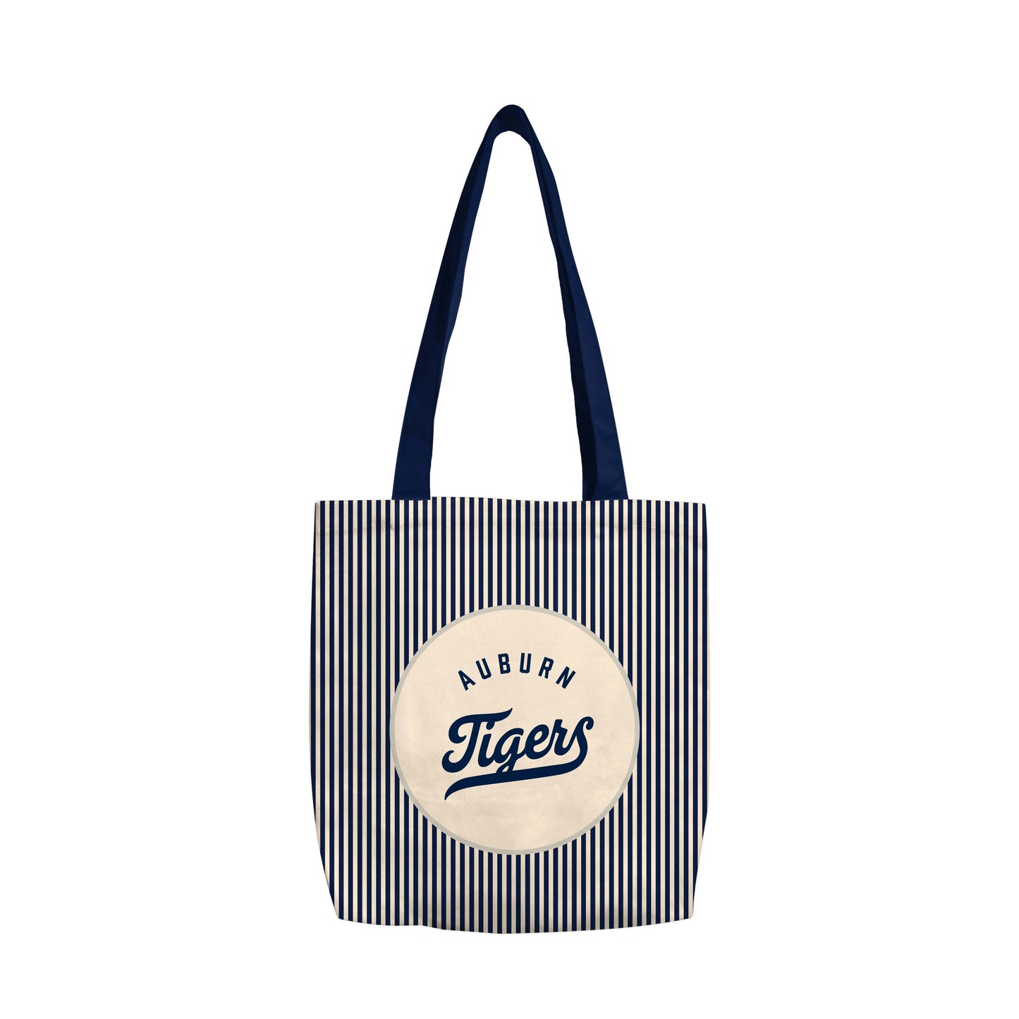 Auburn Classic Navy Canvas Tote