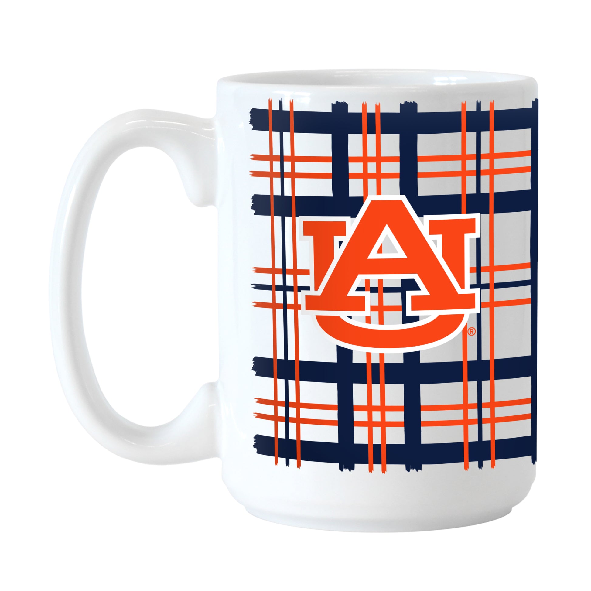 Auburn 15oz Plaid Sublimated Mug