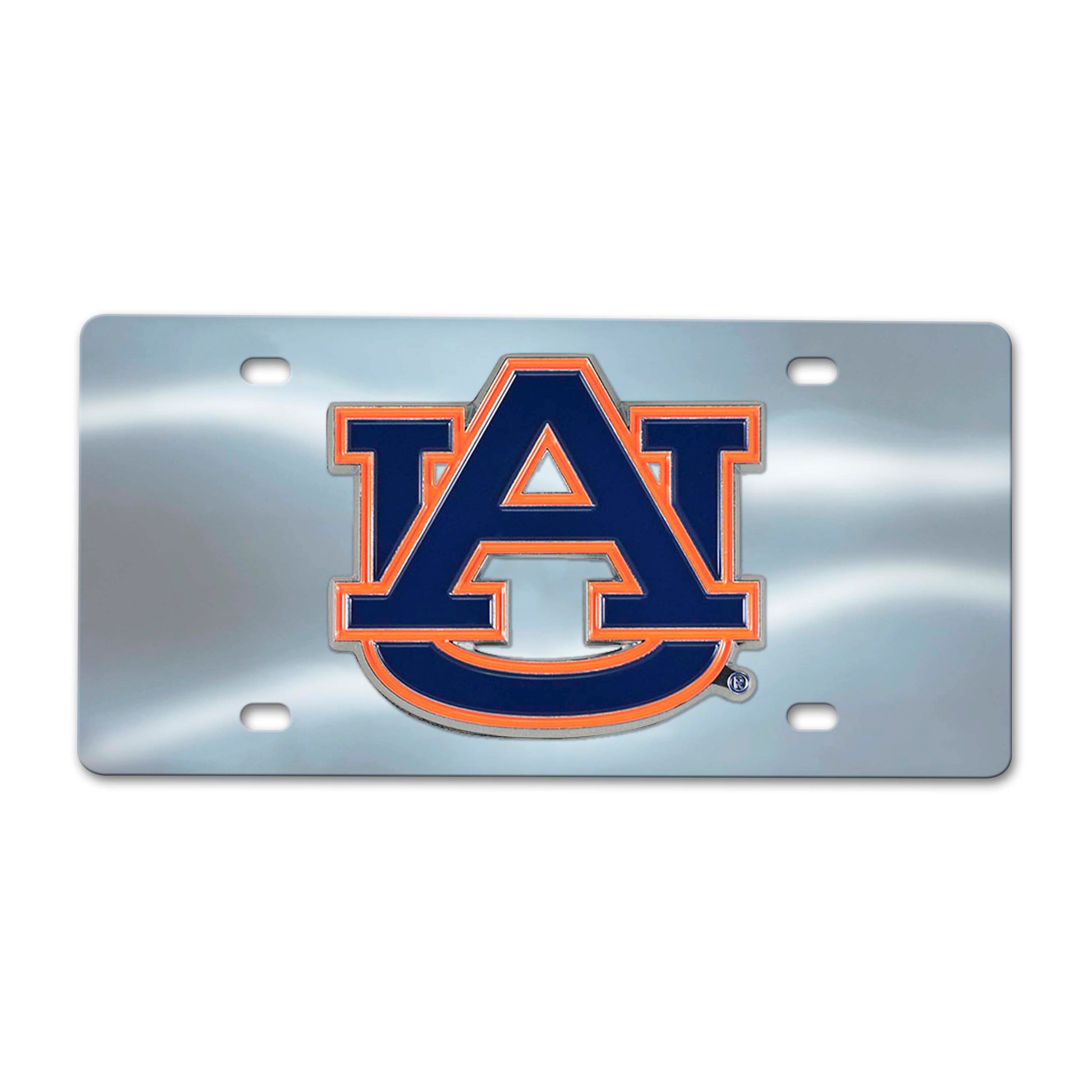 Auburn University Chrome Diecast License Plate