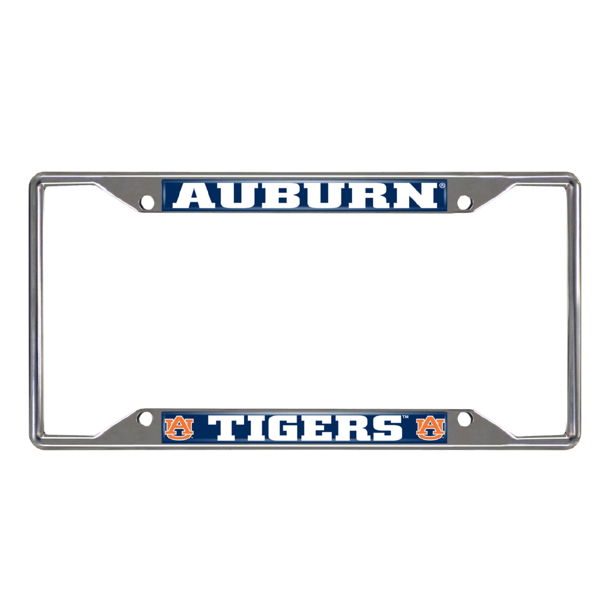 Auburn University Chrome License Plate Frame