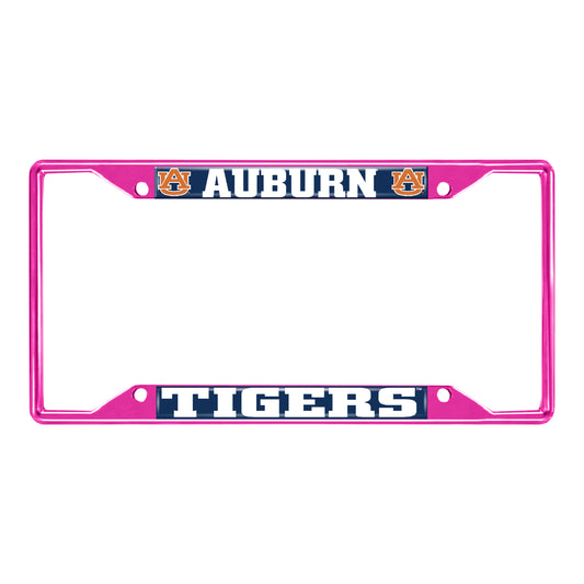 Auburn University-Pink License Plate Frame