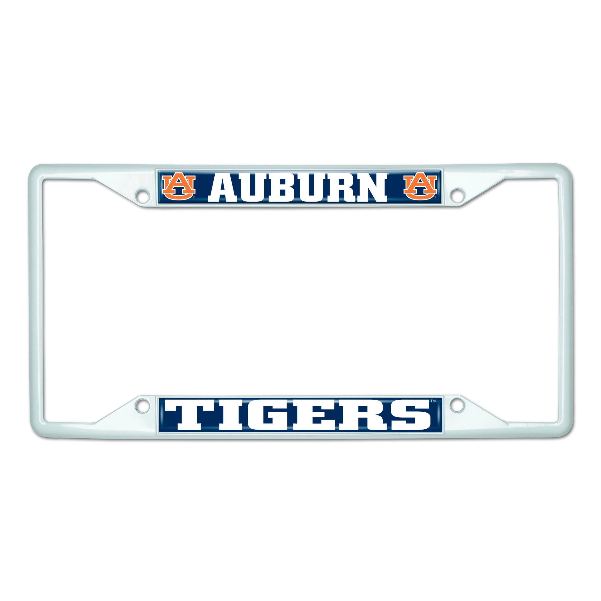 Auburn University-White License Plate
