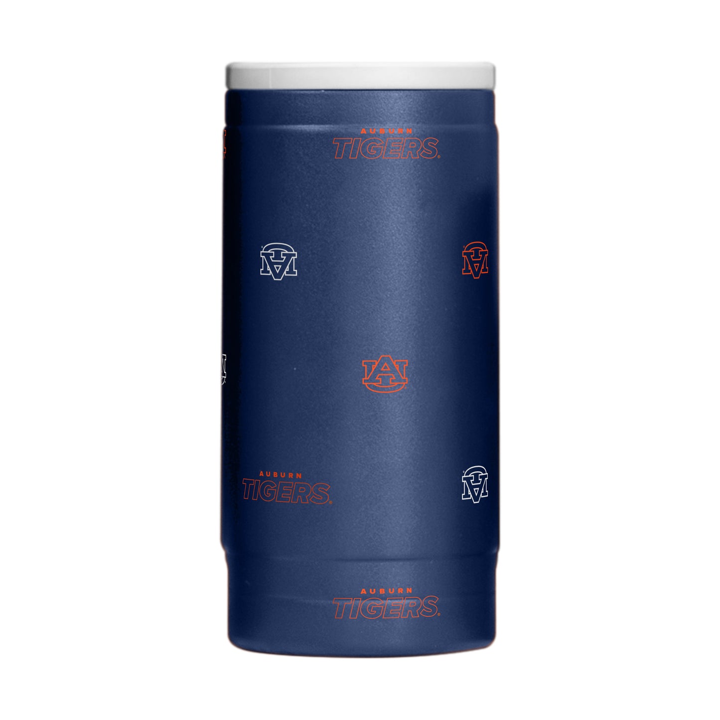 Auburn 12oz Step And Repeat Powdercoat SlimCan Coolie