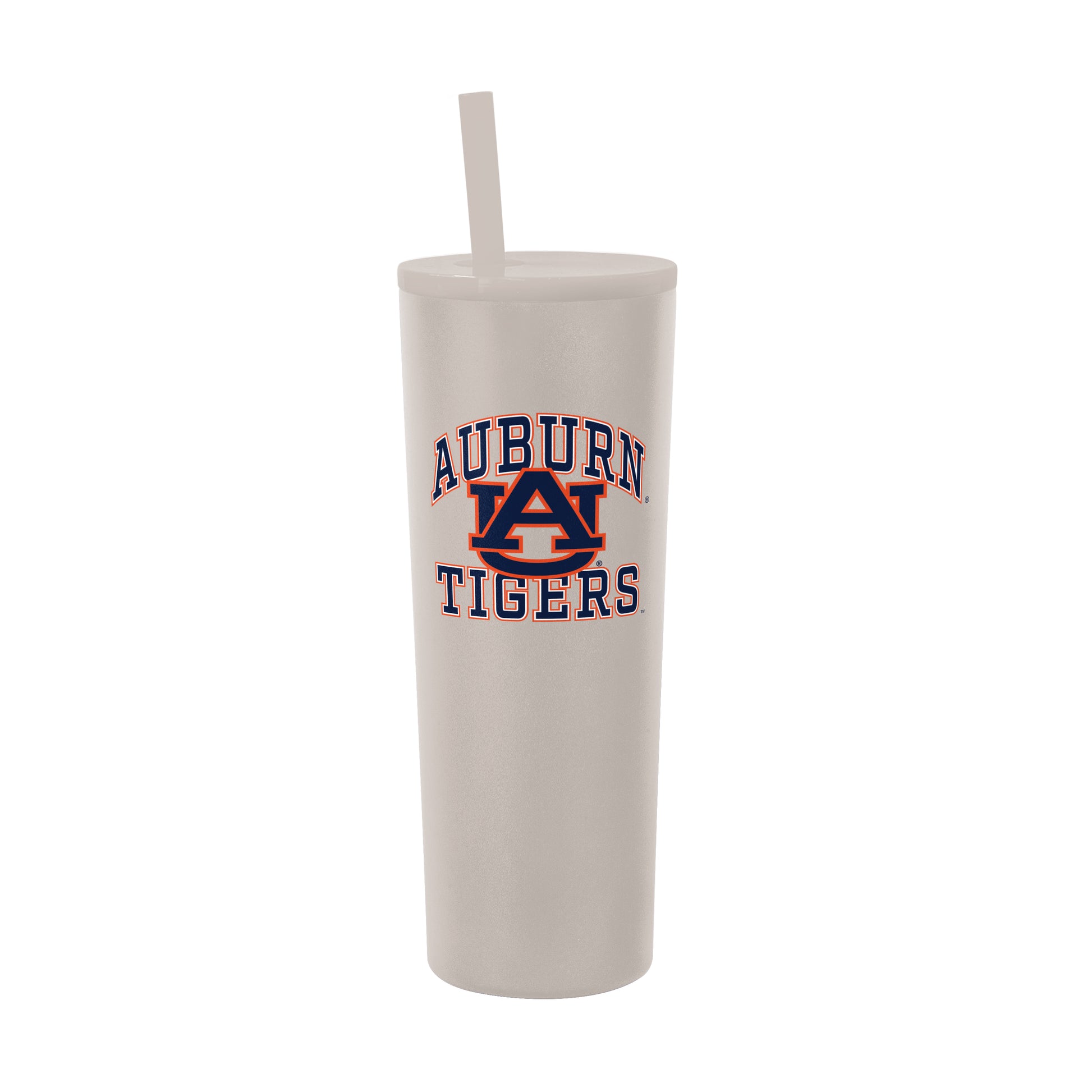 Auburn 30oz Athletic SS Straw Tumbler