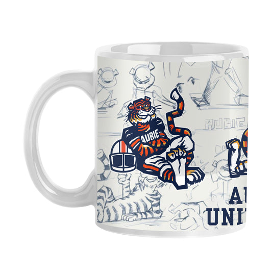 Auburn 11oz Aubie Sublimated Mug