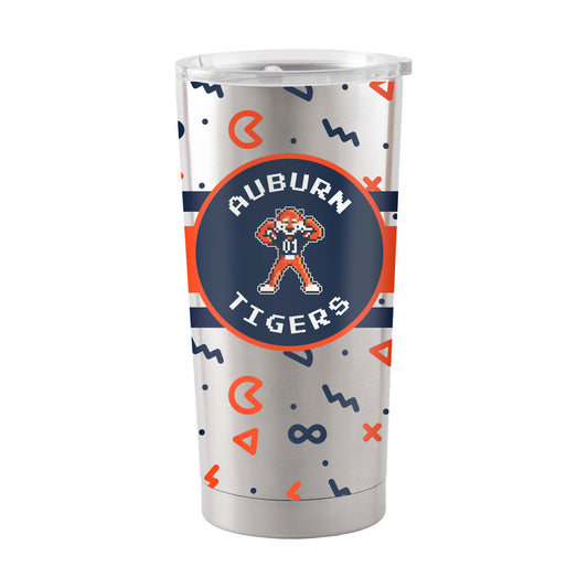 Auburn 20oz Pixel Tiger Stainless Tumbler