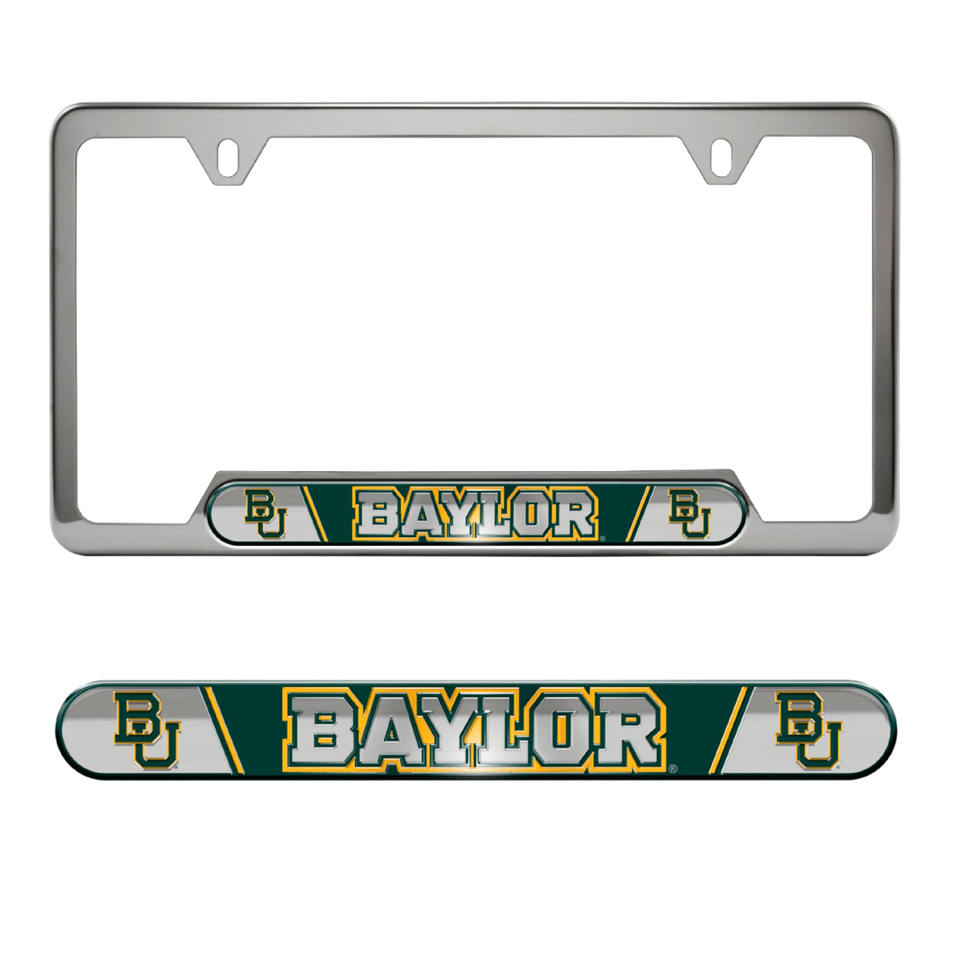 Baylor University Embossed License Plate Frame