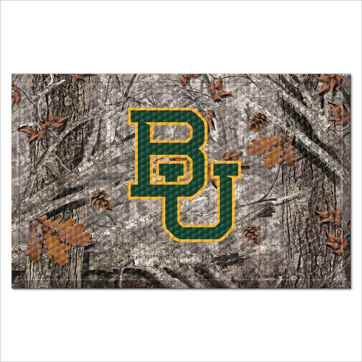 Baylor University Camo Scraper Mat