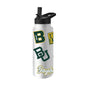 Baylor 34oz White Dreamweave Quencher Bottle