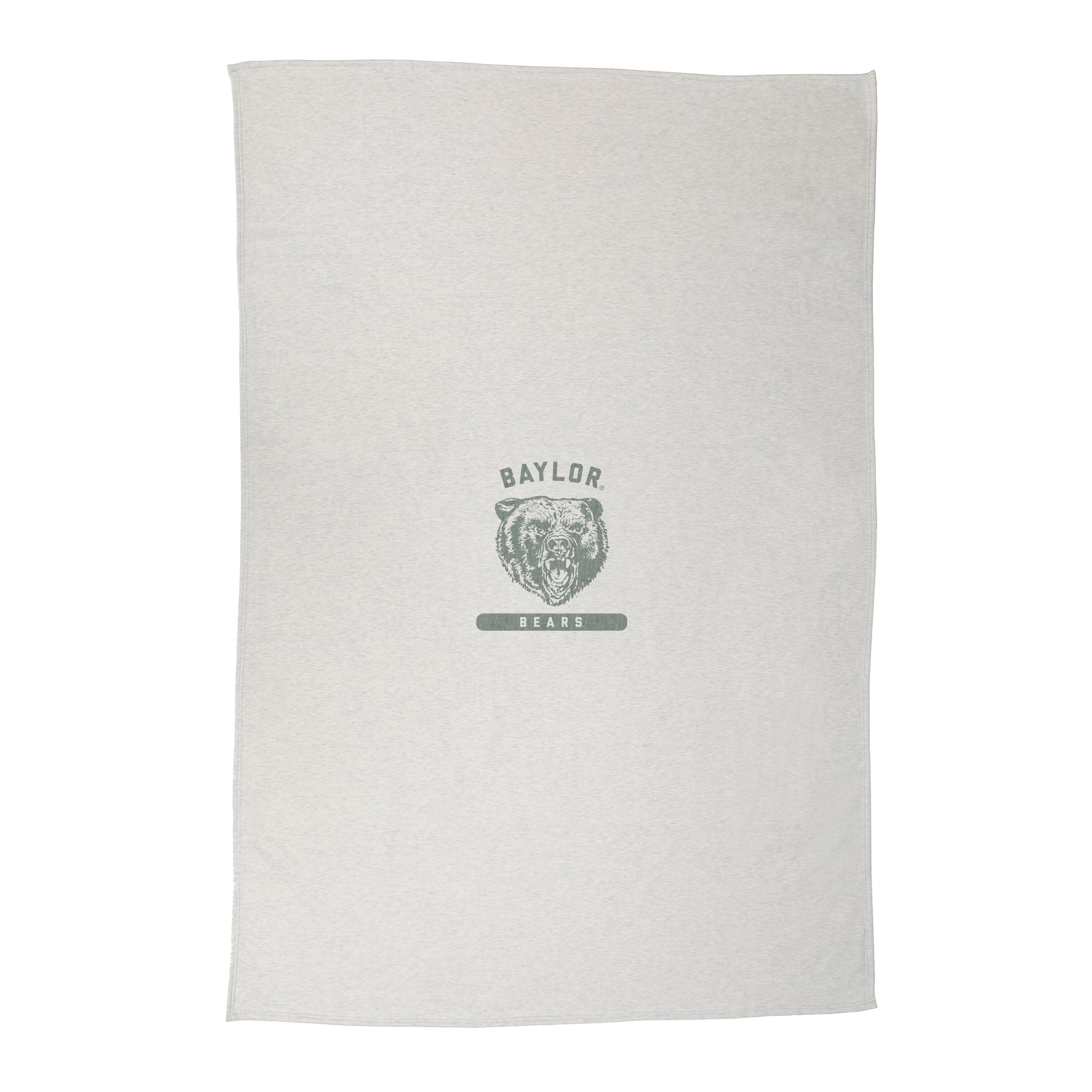 Baylor Growling Bear Sublimated Sweatshirt Blanket
