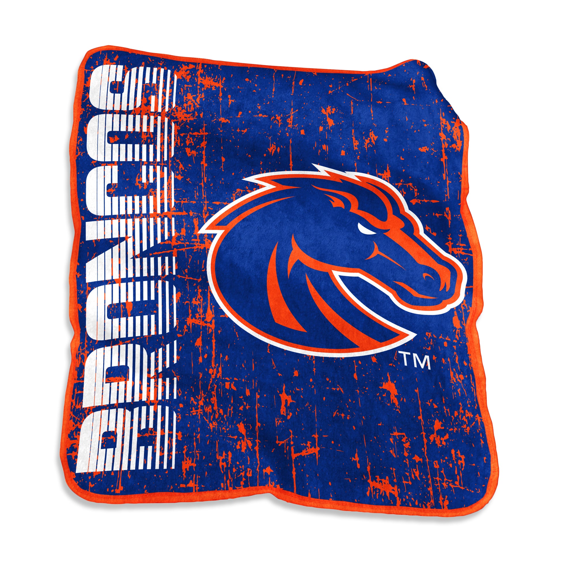 Boise State Raschel Throw