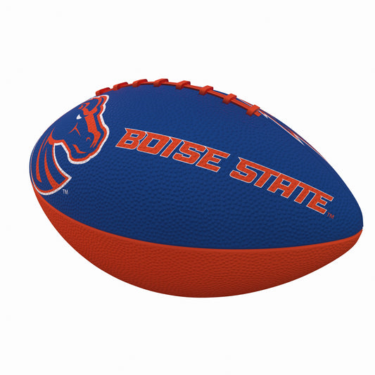 Boise State Combo Logo Junior-Size Rubber Football