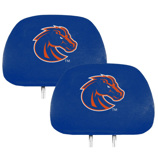 Boise State Printed Head Rest Cover 2pk