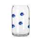 Boise State 16oz Repeating Can Glass