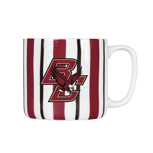 Boston College 16oz Brushstroke Stripe Mug
