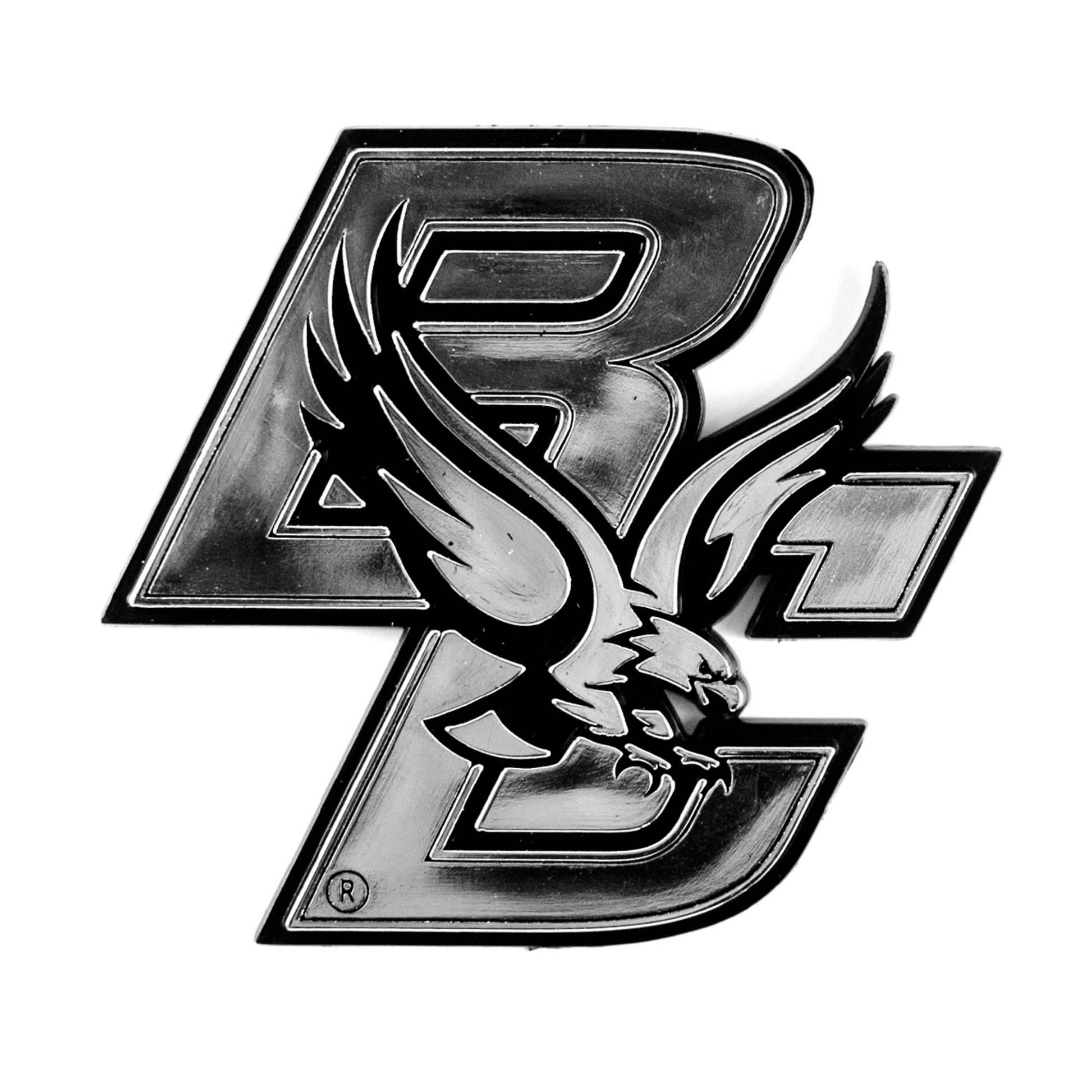 Boston College Plastic Chrome Emblem