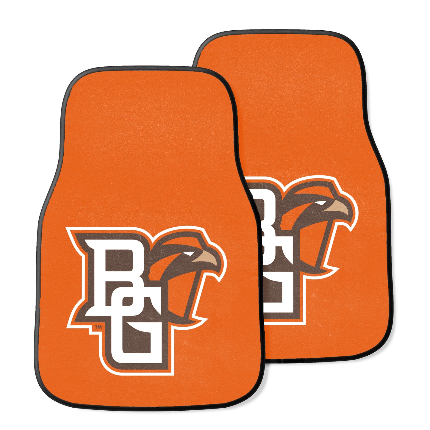 Bowling Green State University 2-pc Carpet Car Mat Set