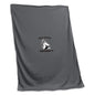 Ball State Charcoal Sweatshirt Blanket (Screened)