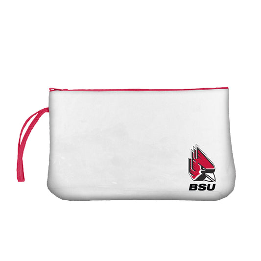 Ball State Clear Wristlet