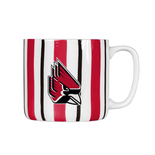 Ball State 16oz Brushstroke Stripe Mug