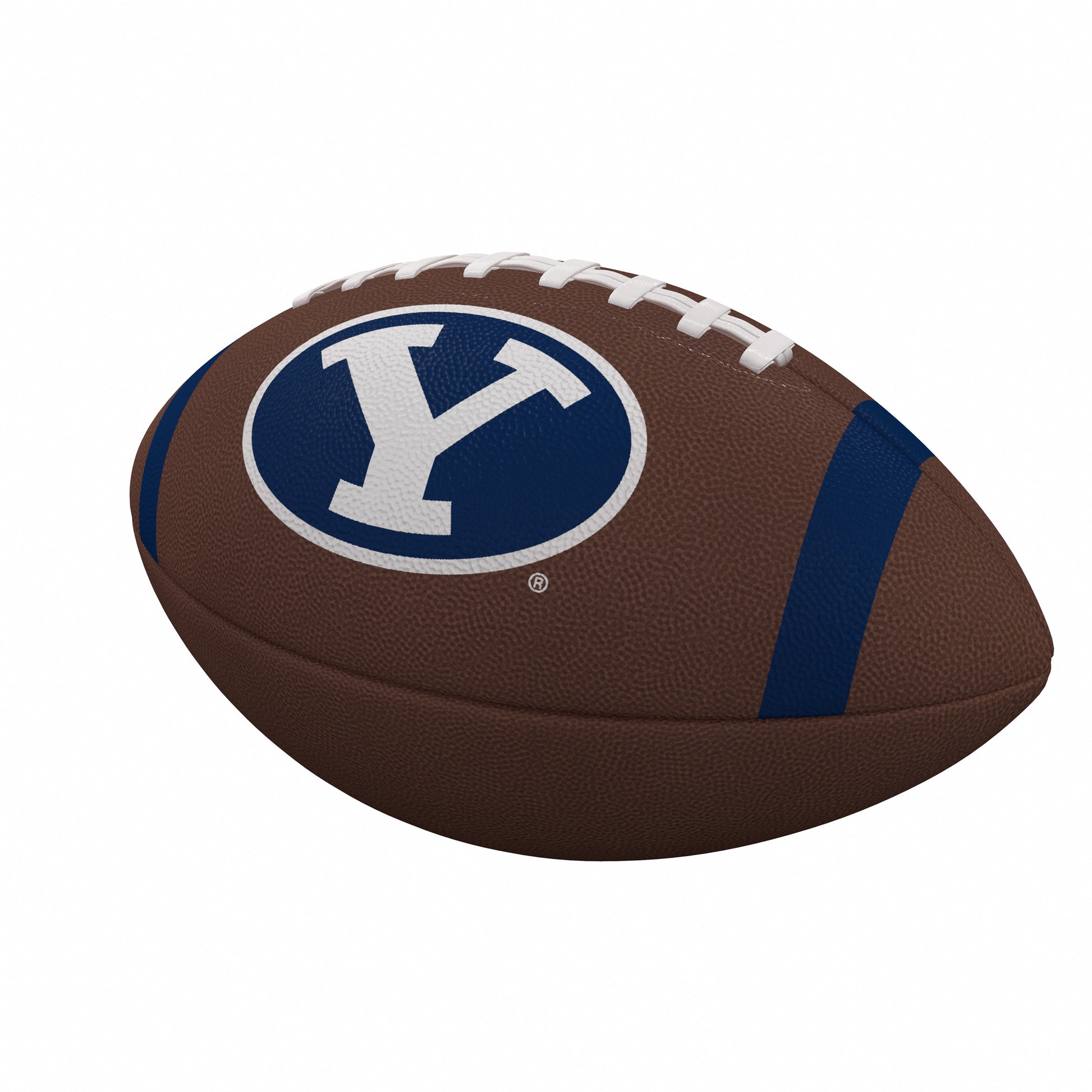 BYU Team Stripe Official-Size Composite Football