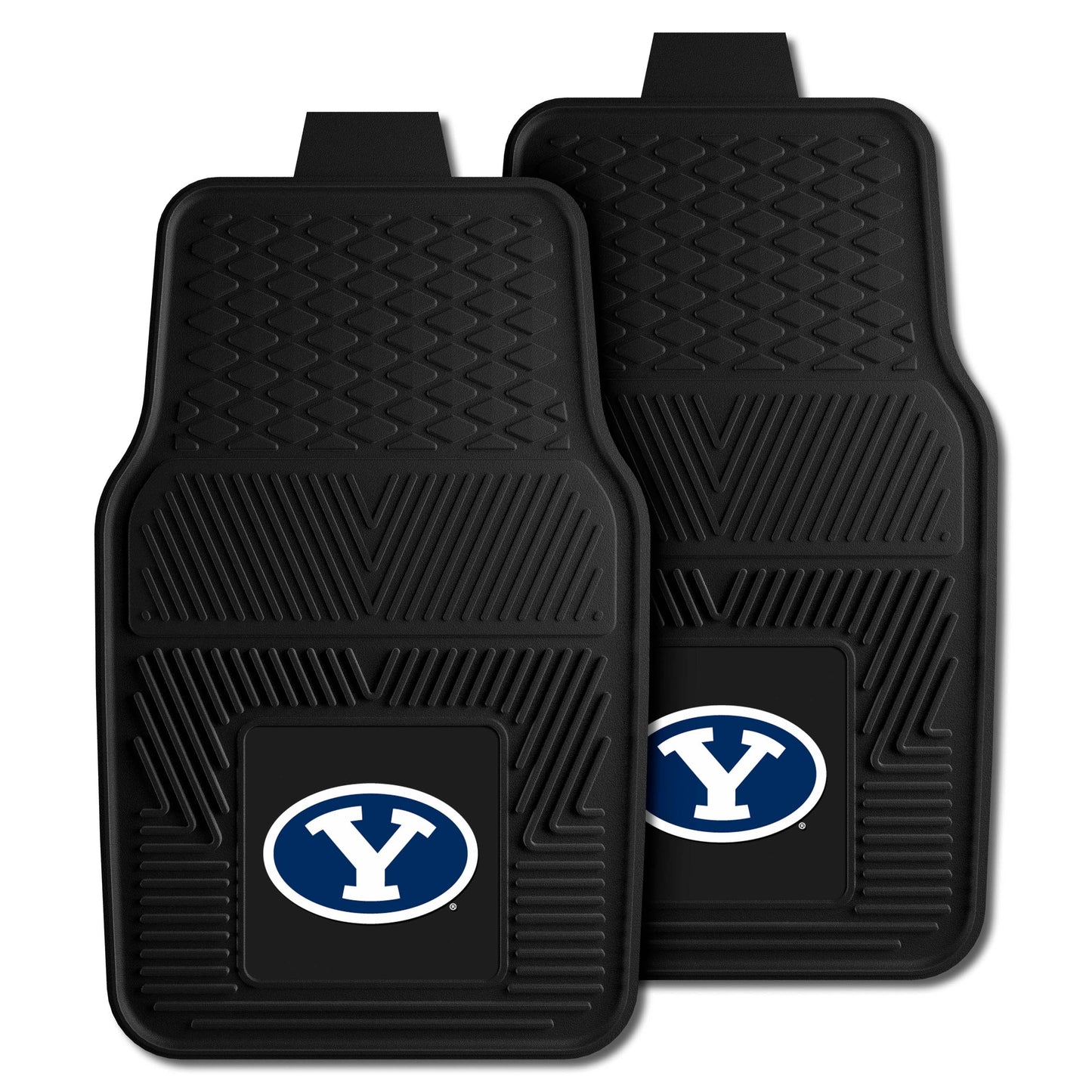 Brigham Young University 2-pc Vinyl Car Mat Set