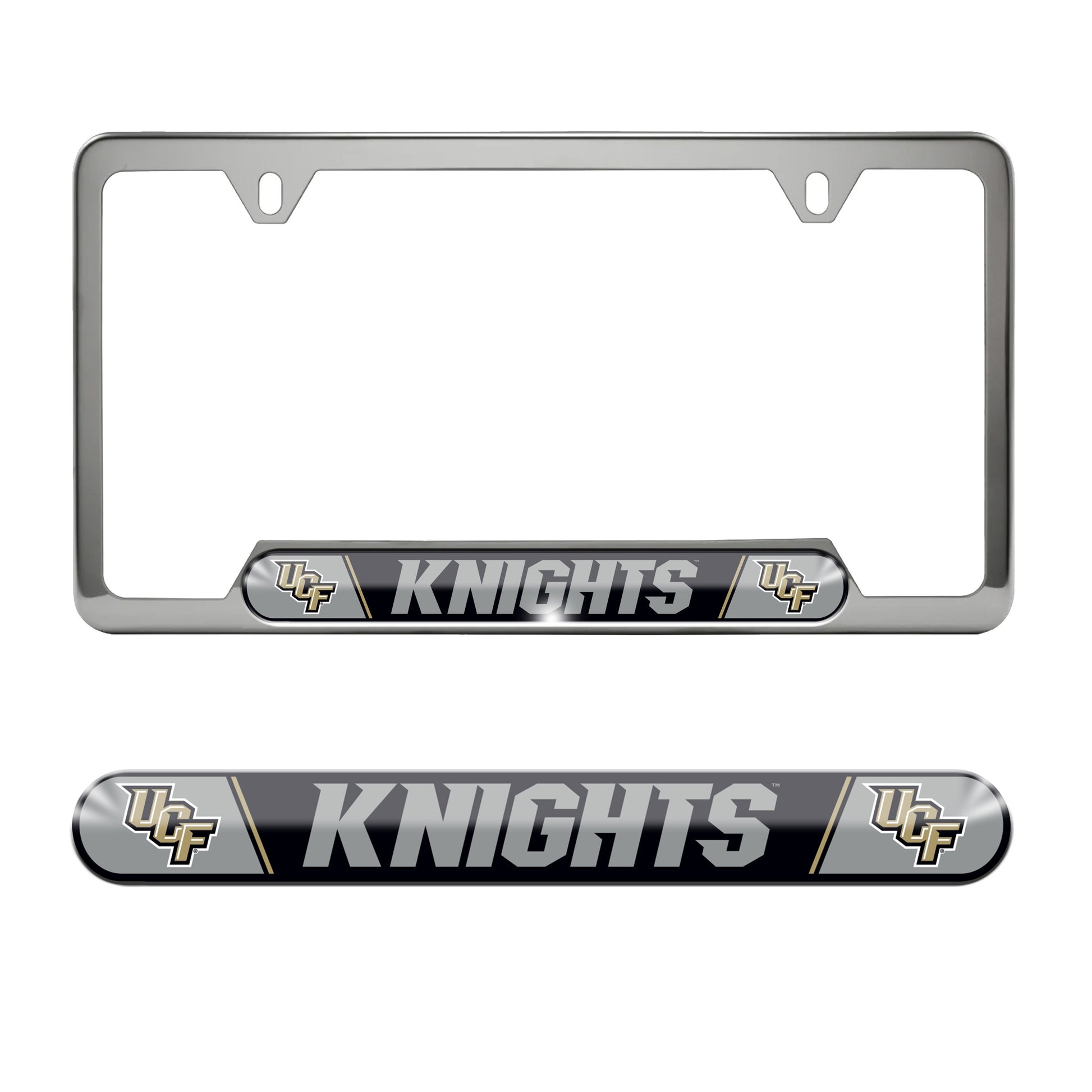 Central Florida Embossed License Plate Frame
