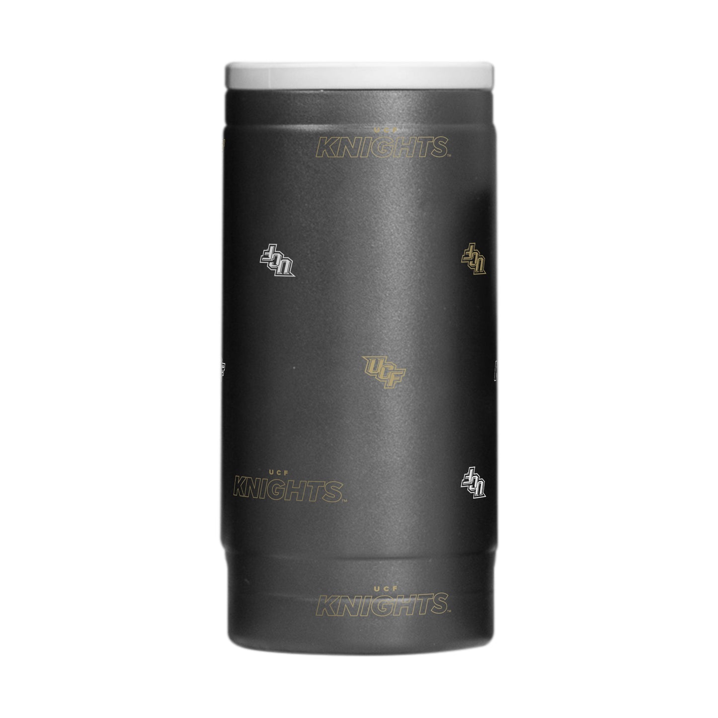 Central Florida 12oz Step And Repeat Powdercoat SlimCan Coolie