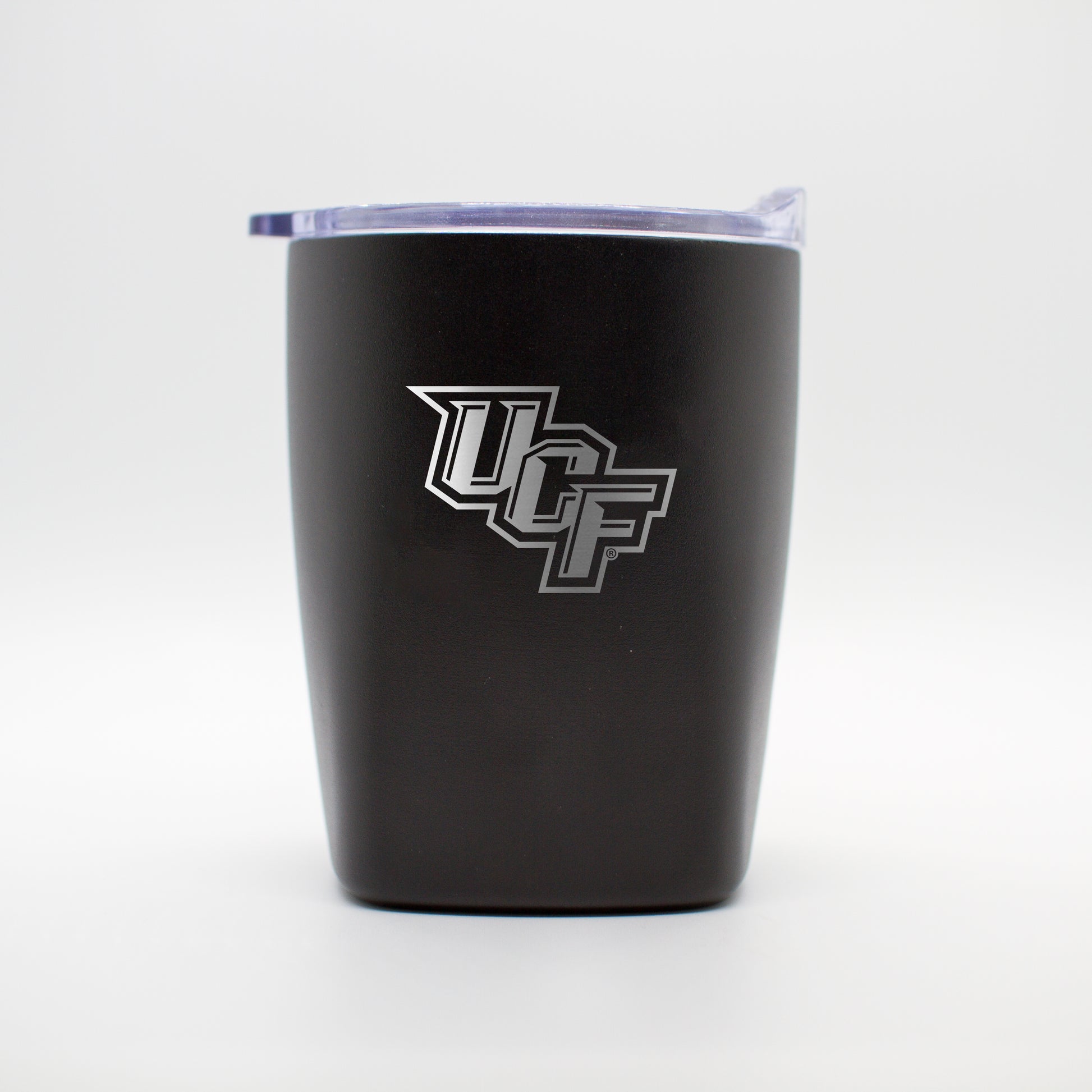 Central Florida 10oz Black Etch Powdercoat Rocks Tumbler