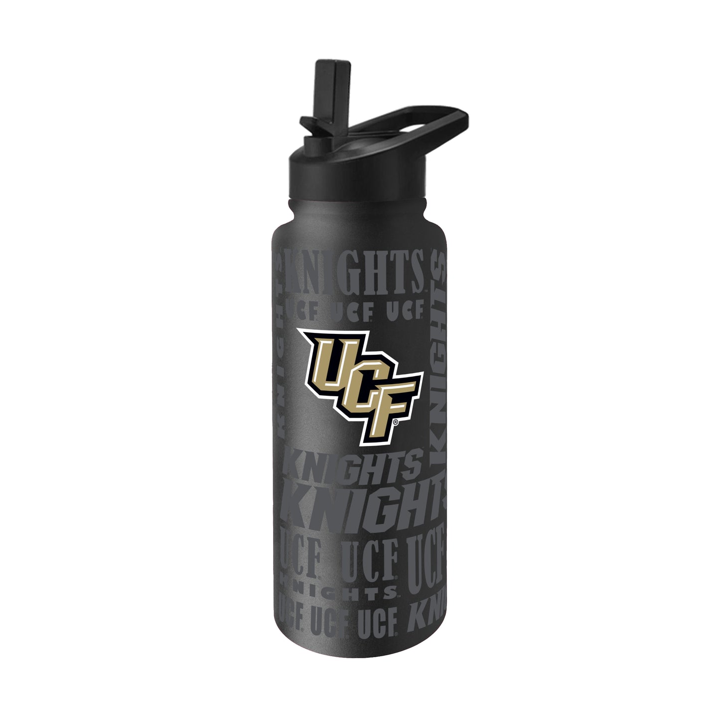Central Florida 34oz Black Replay Quencher Bottle