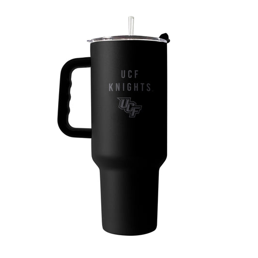 Central Florida 40oz Black Tonal Powder Coat Tumbler