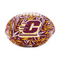 Central Michigan Micro Graffiti Soft Football