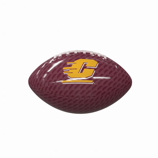 Central Michigan Carbon Fiber Mini Size Glossy Football