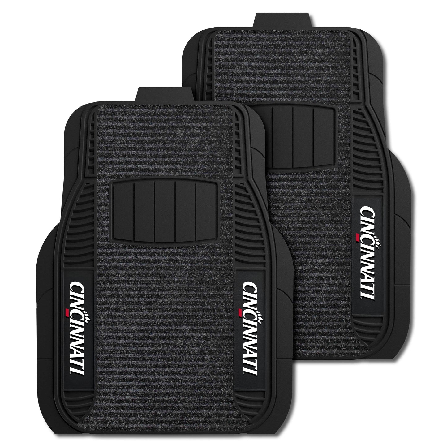University of Cincinnati 2-pc Deluxe Car Mat Set