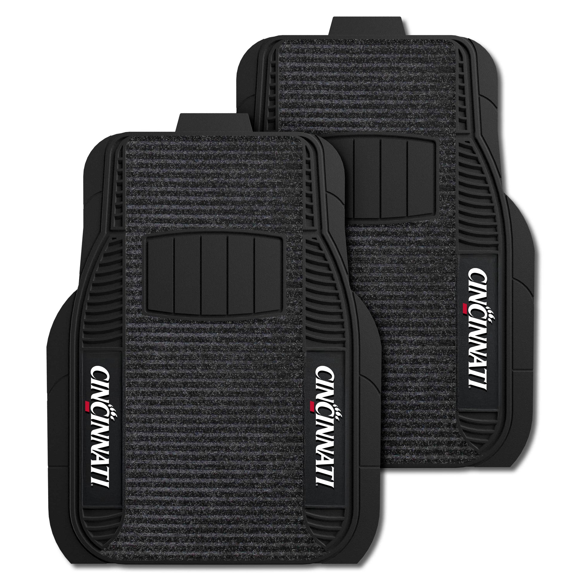 University of Cincinnati 2-pc Deluxe Car Mat Set