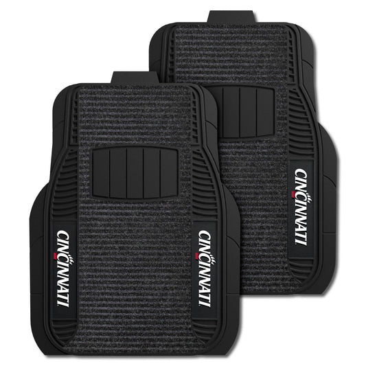 University of Cincinnati 2-pc Deluxe Car Mat Set