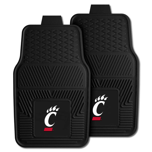 University of Cincinnati 2-pc Vinyl Car Mat Set