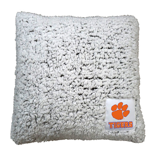 Clemson Campus Colors Frosty Throw Pillow