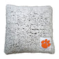Clemson Frosty Throw Pillow