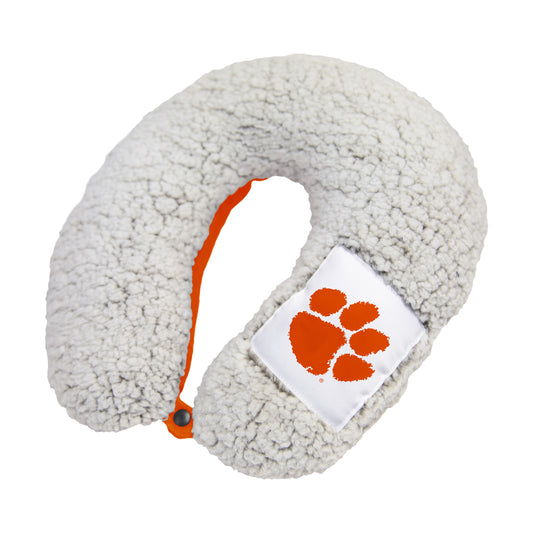 Clemson Frosty Neck Pillow